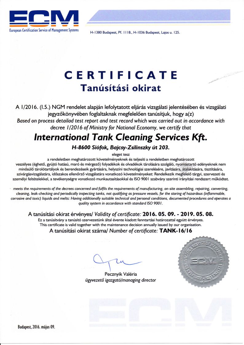 cert ecm certificate